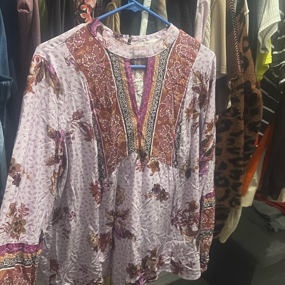 Patterned blouse